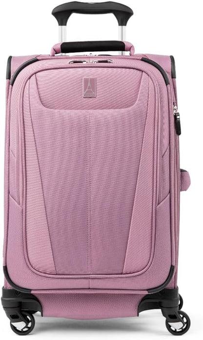 Travelpro Maxlite 5 Softside Expandable Luggage with 4 Spinner Wheels, Lightweight Suitcase, Men and Women, Black, Carry-on 21-Inch